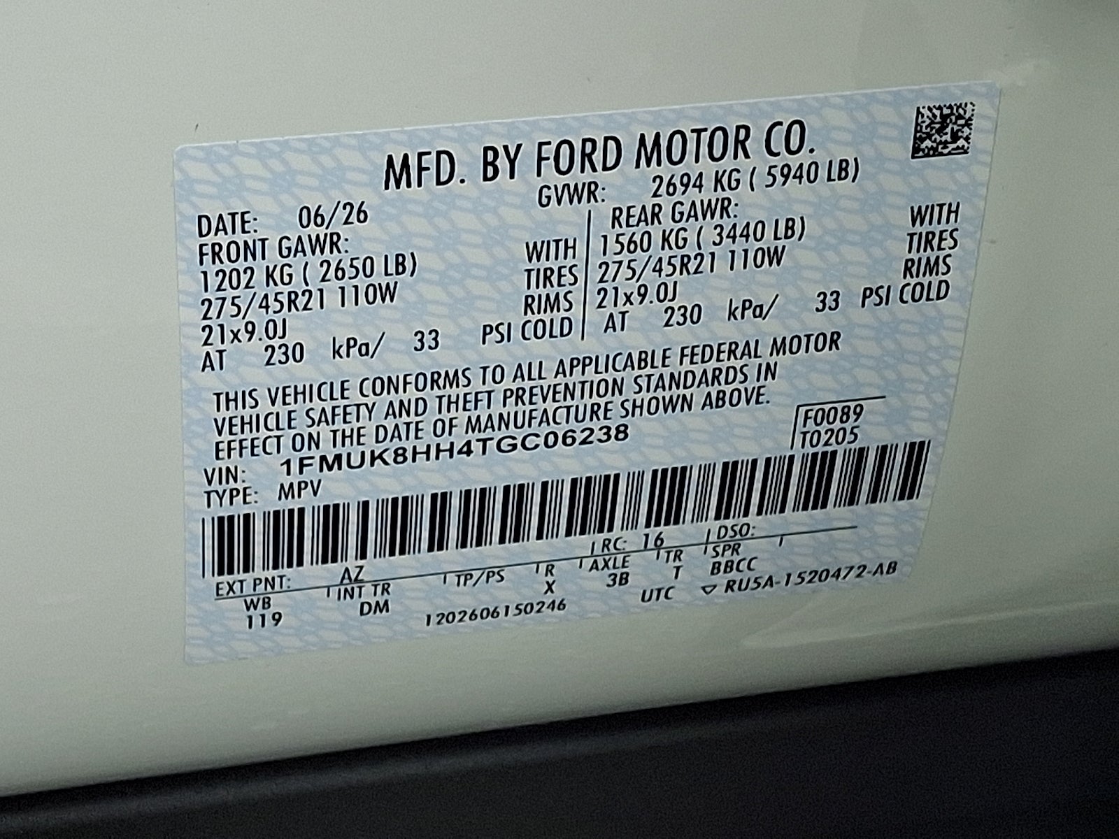 2026 Ford Explorer Platinum