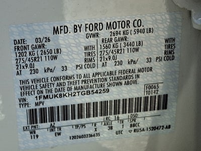 2026 Ford Explorer ST-Line