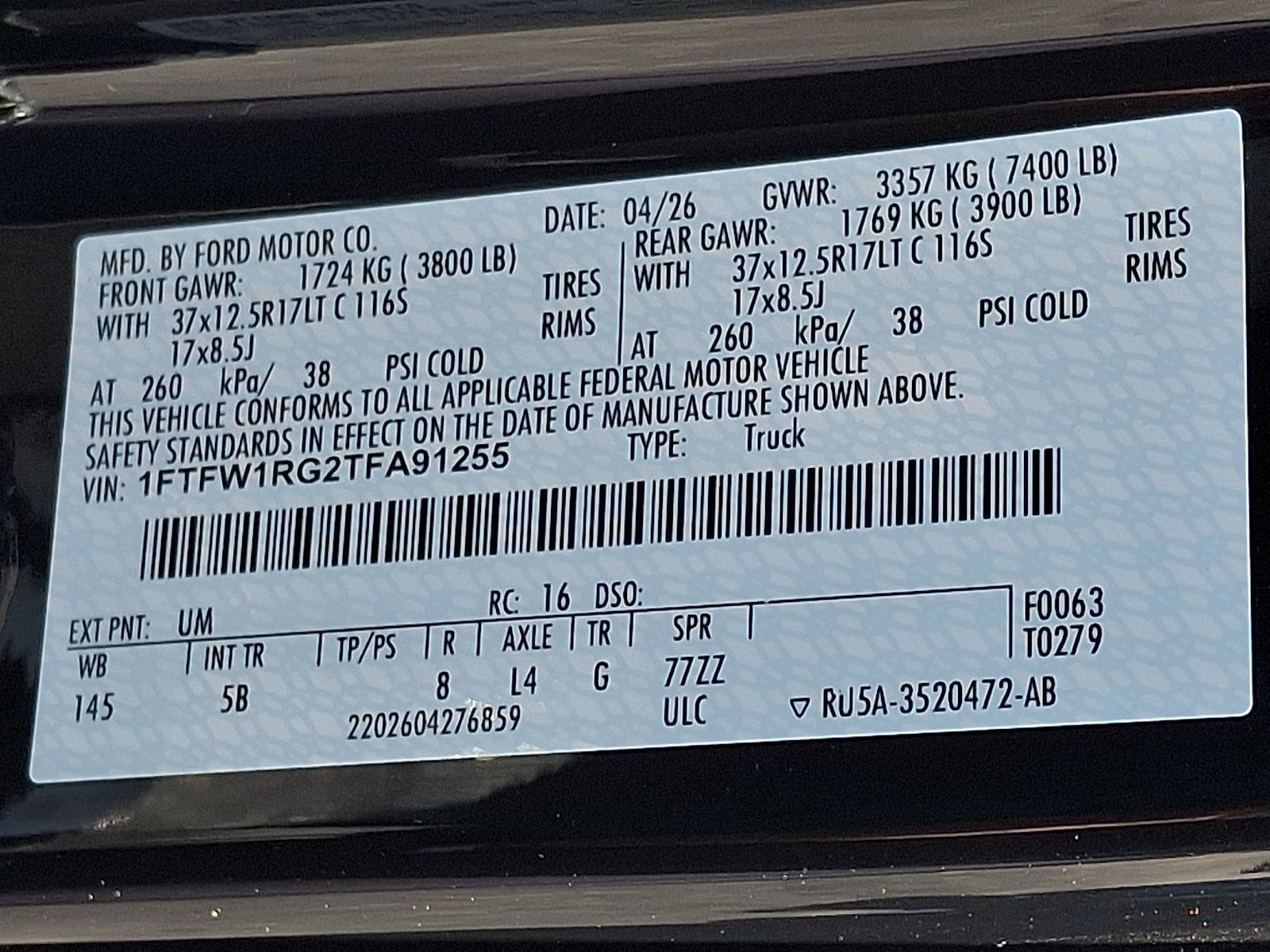 2026 Ford F-150 Raptor