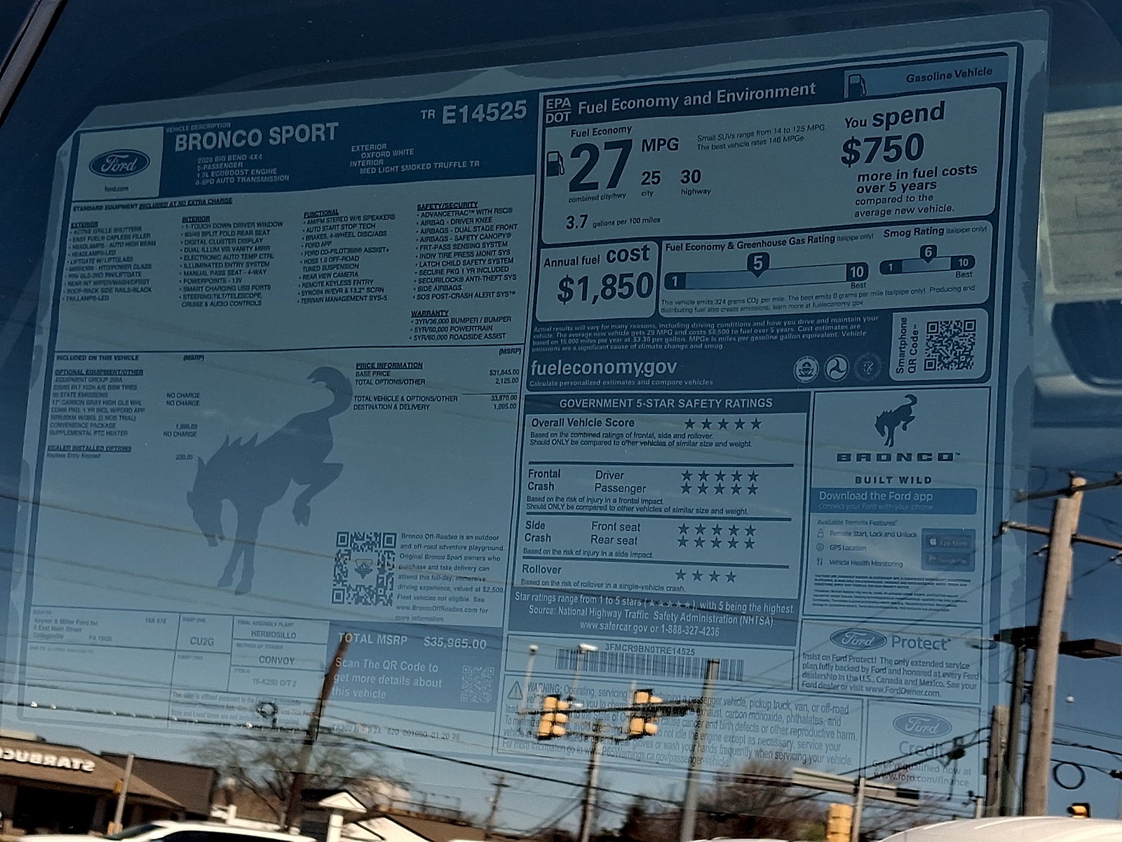 2026 Ford Bronco Sport Big Bend