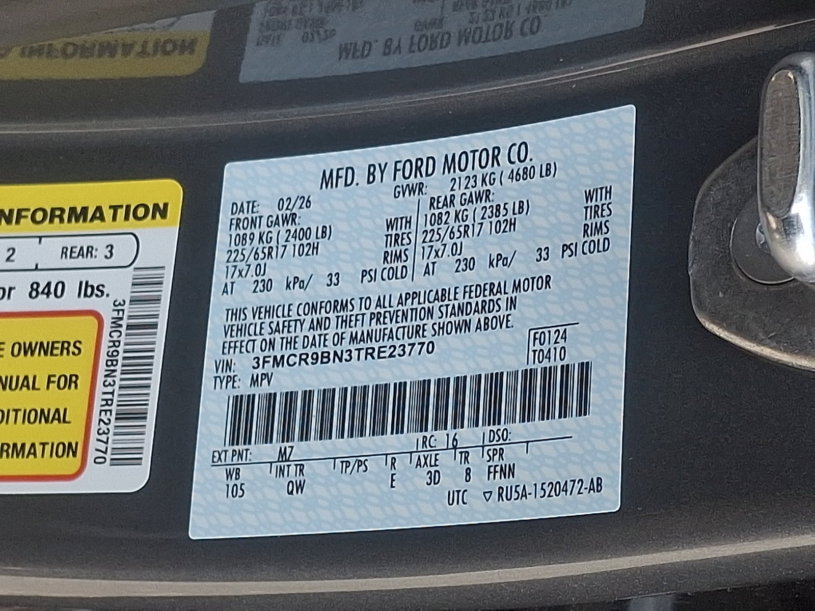 2026 Ford Bronco Sport Big Bend