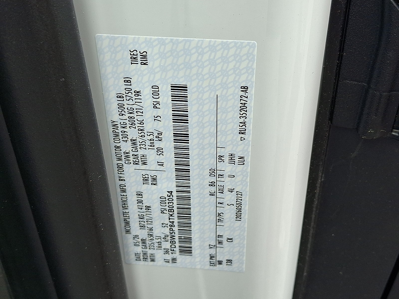 2026 Ford Transit-350 Base
