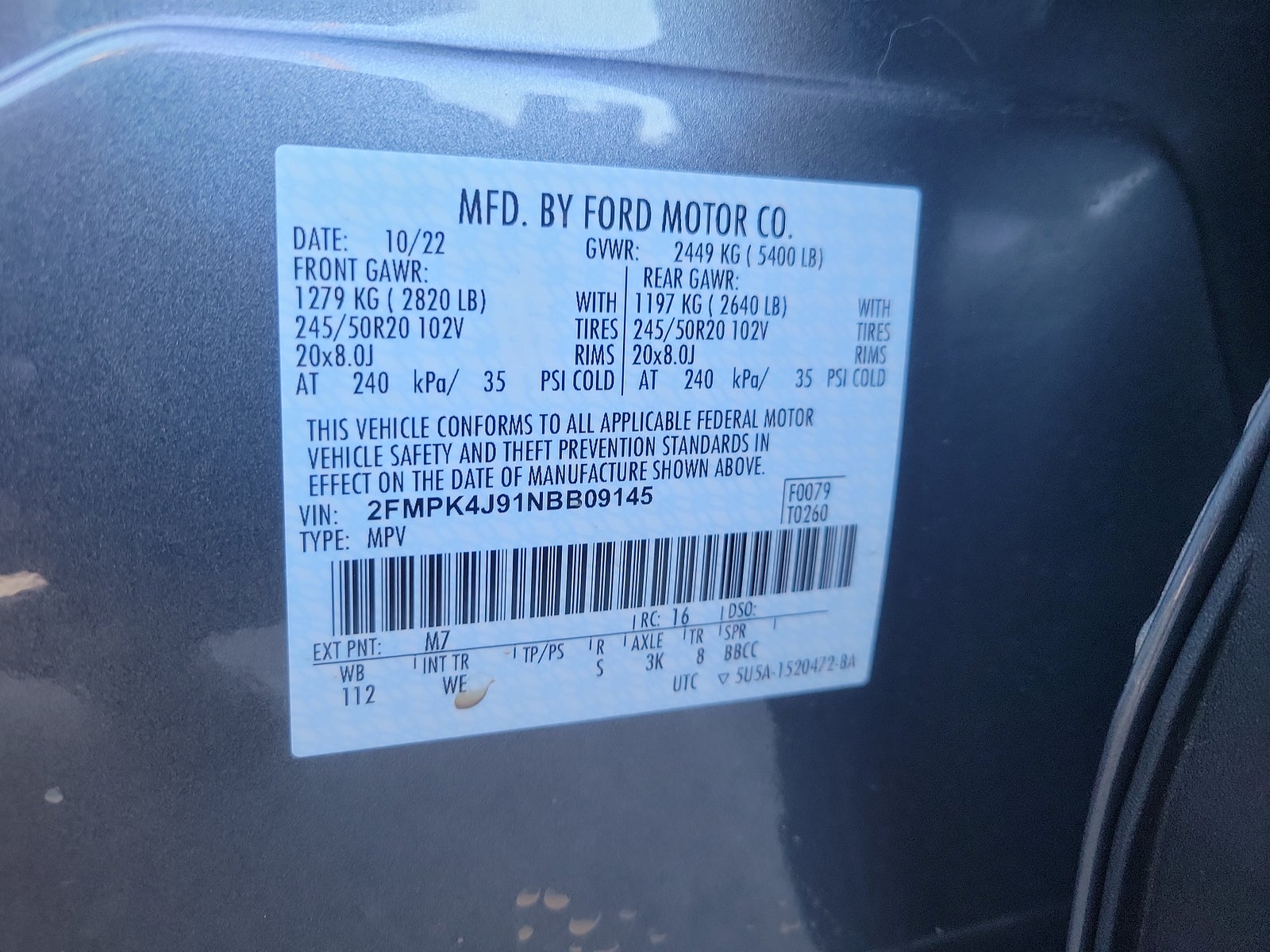 2022 Ford Edge ST-Line