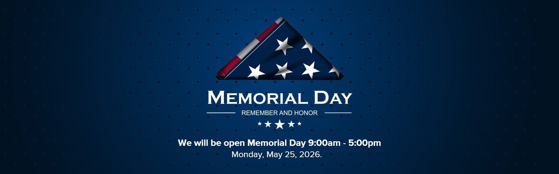 Open Memorial Day
